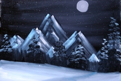 Nighttime-Winter-Mountains